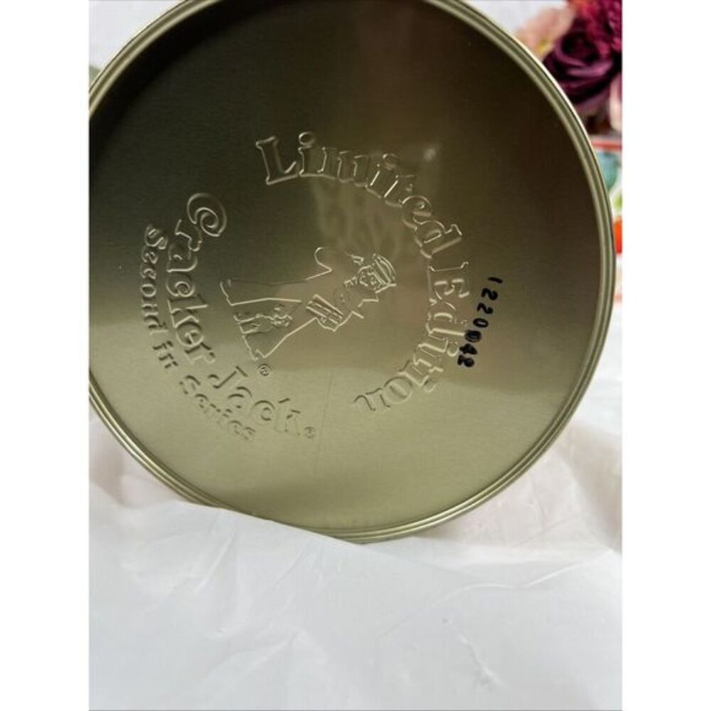 Vintage 1991 Cracker Jack Limited Edition Tin Can Container - Picture 12 of 16